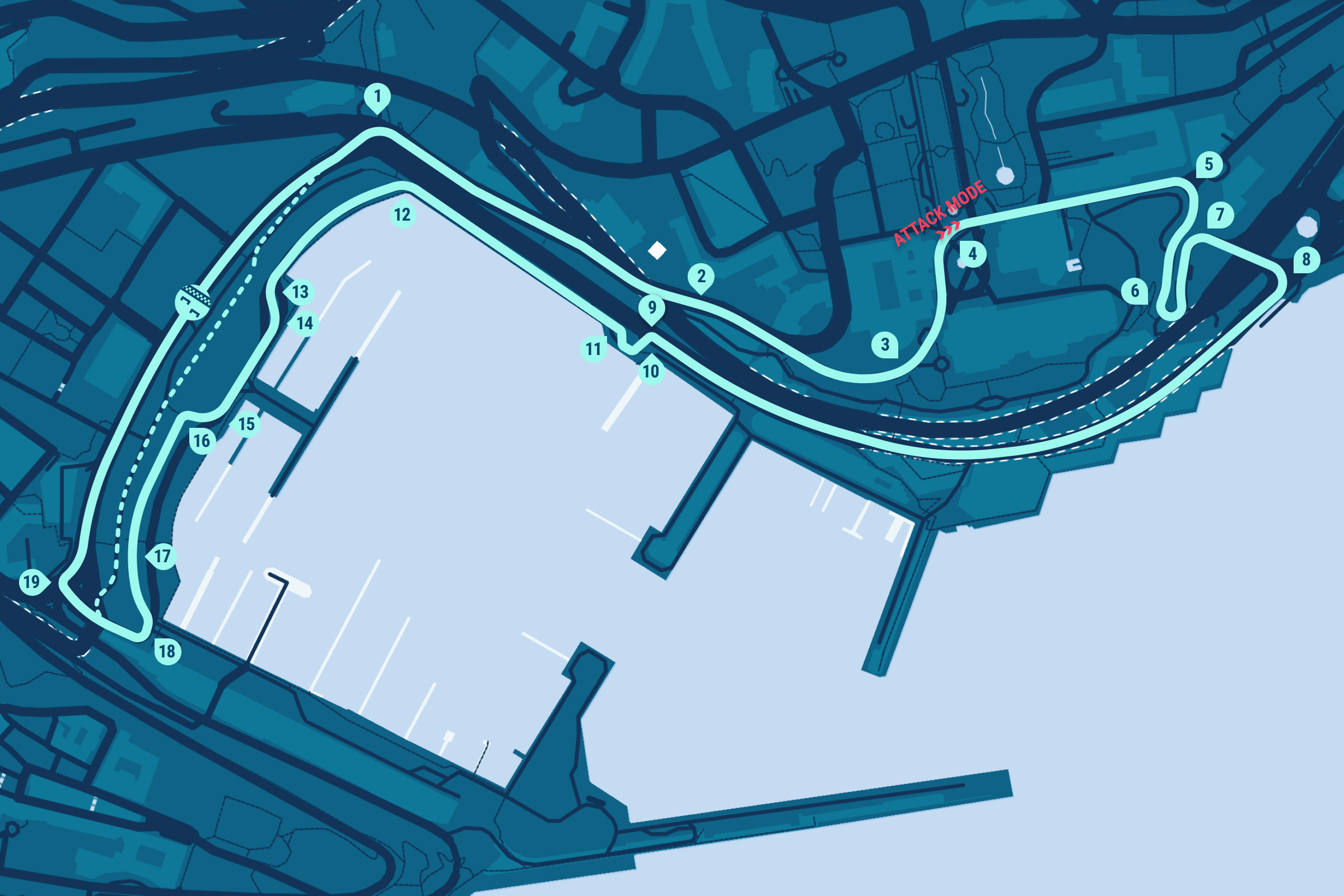 Monaco Grand Prix Circuit (2021)